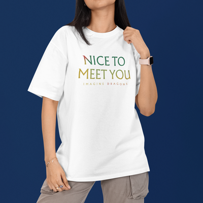 Camiseta Básica Imagine Dragons Nice To Meet You