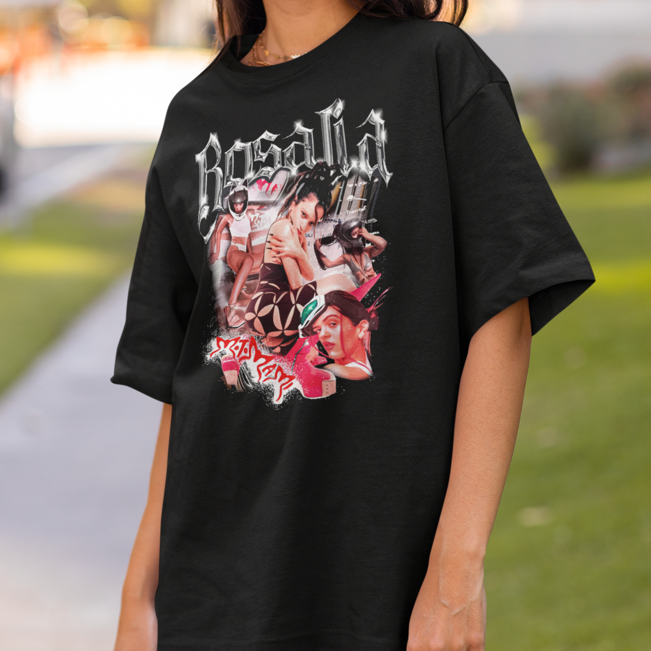 Camiseta Básica Rosalia Vintage