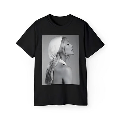 Camiseta Básica Ariana Grande Photo - Preto