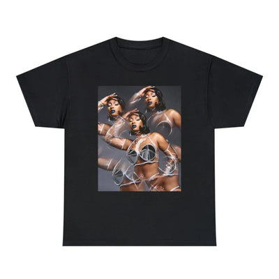 Camiseta Básica Megan Thee Stallion Photoshot-PRETO