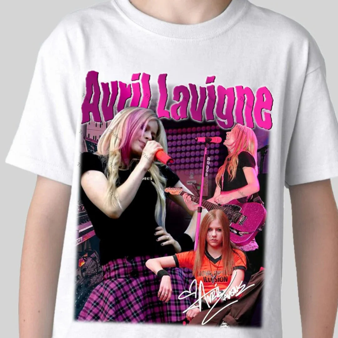 Camiseta Básica Avril Lavigne Pink