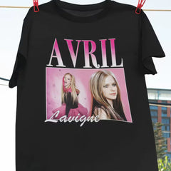 Camiseta Básica Avril Lavigne Retro
