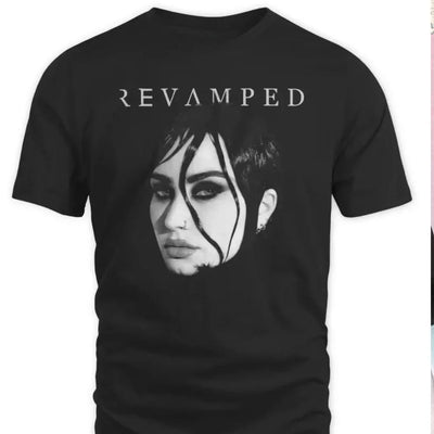 Camiseta Básica Demi Lovato Revamped Preto