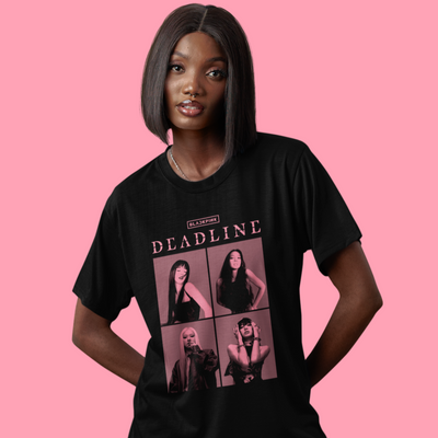 Camiseta Básica BLACKPINK Quadrinho