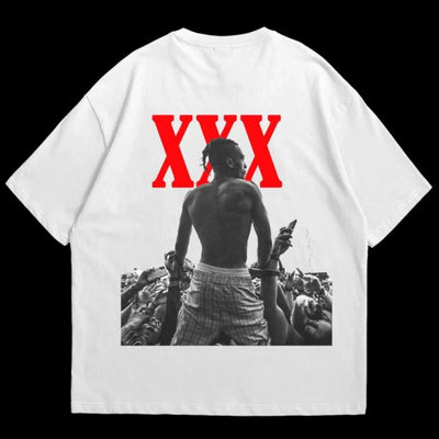 Camiseta Básica Xxxtentacion Show-BRANCO