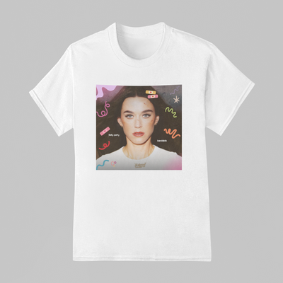 Camiseta Básica Katy Perry KP Bandaids Graphic