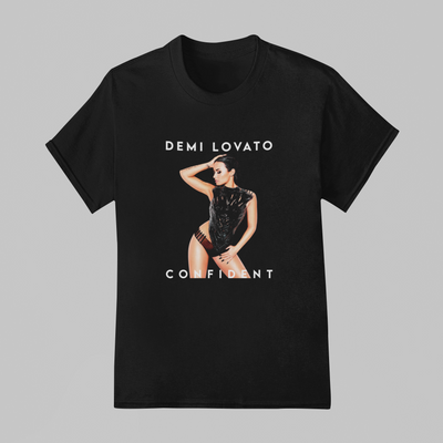 Camiseta Básica Demi Lovato Confident