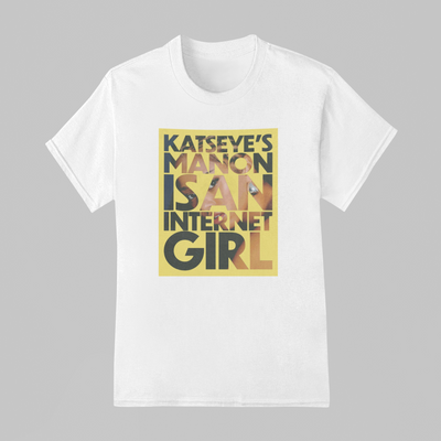 Camiseta Básica Katseye Manon Internet Girl