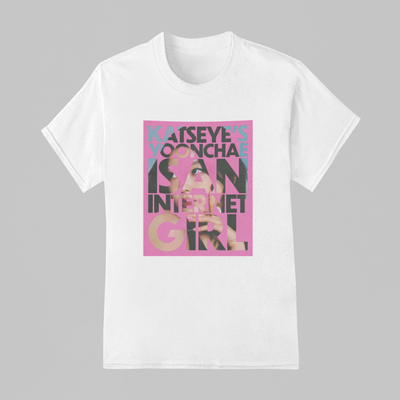 Camiseta Básica Katseye Yoonchae Internet Girl