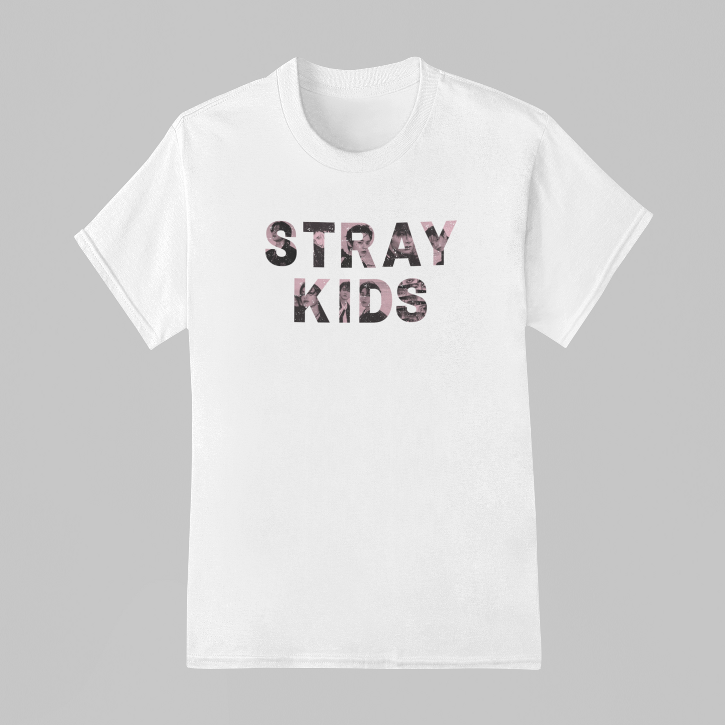 Camiseta Básica Stray Kids Name Photo