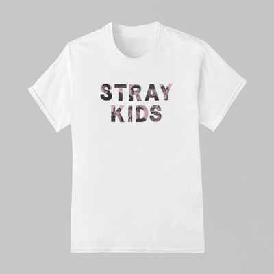 Camiseta Básica Stray Kids Name Photo