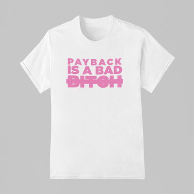 Camiseta Básica Demi Lovato Payback Is A Bad Bitc*
