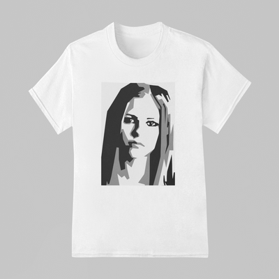Camiseta Básica Avril Lavigne Graphic Aesthetic