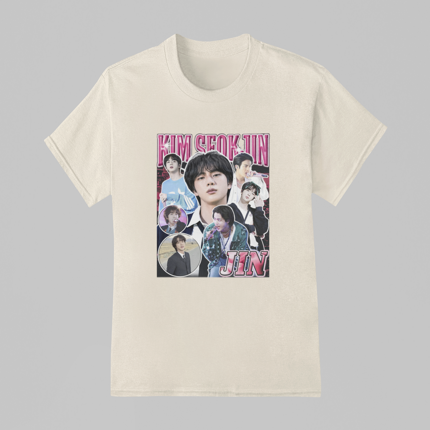 Camiseta Básica BTS Jin Graphic