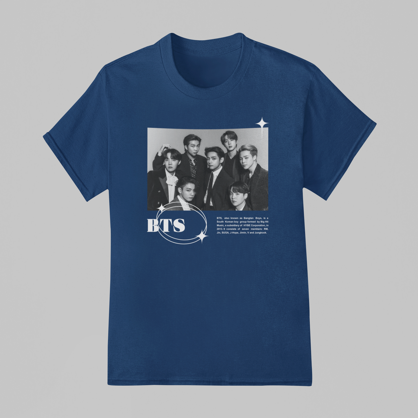 Camiseta Básica BTS Group Photo
