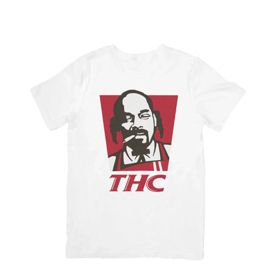 Camiseta Básica Snoop Dogg Smoke Branco