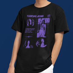 Camiseta Básica Katseye Yoonchae Graphic