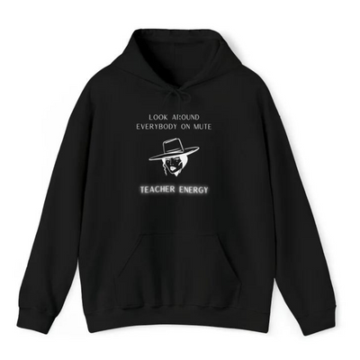 Moletom Canguru Beyonce Teacher Energy - Preto