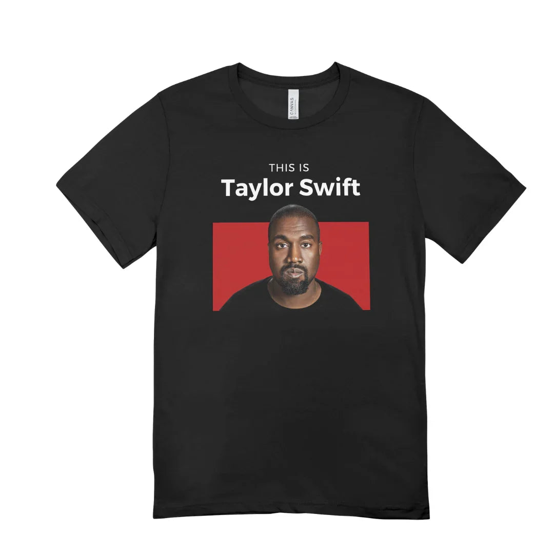 Camiseta Básica Kanye West This Is Preto