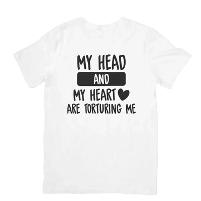 Camiseta Básica Ava Max Torturing Me - Branco