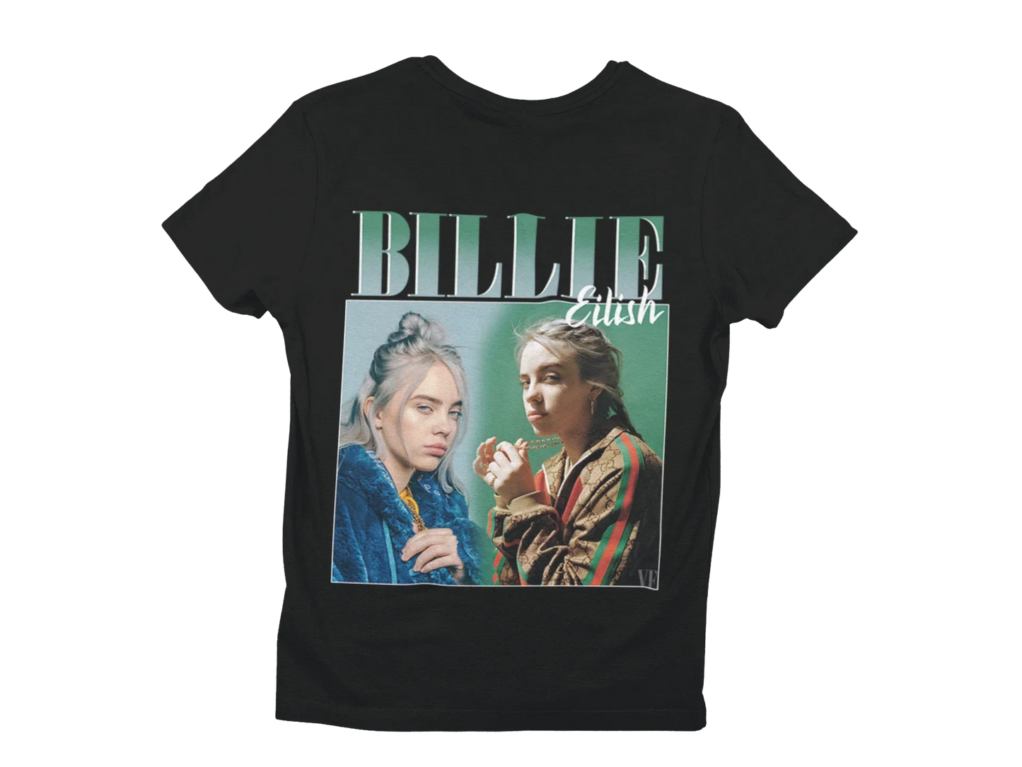 Camiseta Básica Billie Eilish - Preto