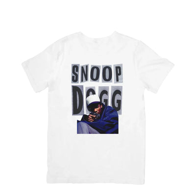 Camiseta Básica Snoop Dogg Vintage Branco
