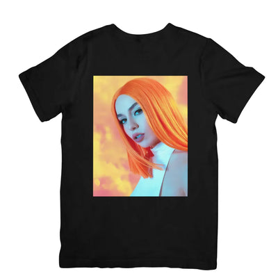Camiseta Básica Ava Max Retro - Preto