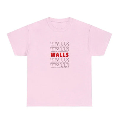 Camiseta Básica Louis Tomlinson Walls Rosa Bebê
