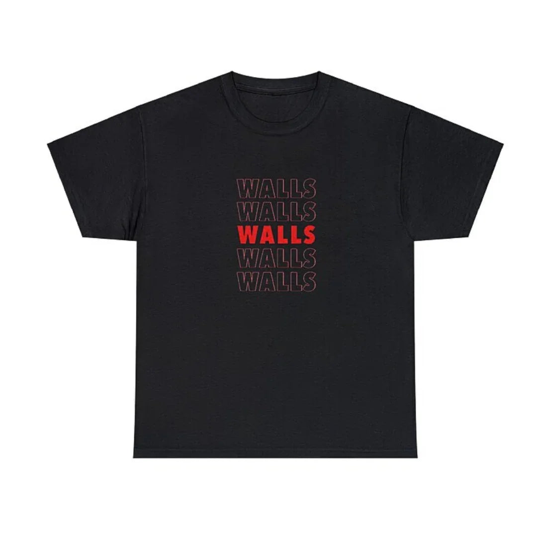 Camiseta Básica Louis Tomlinson Walls Preto