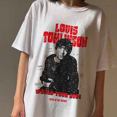 Camiseta Básica Louis Tomlinson WT 2024 Branco