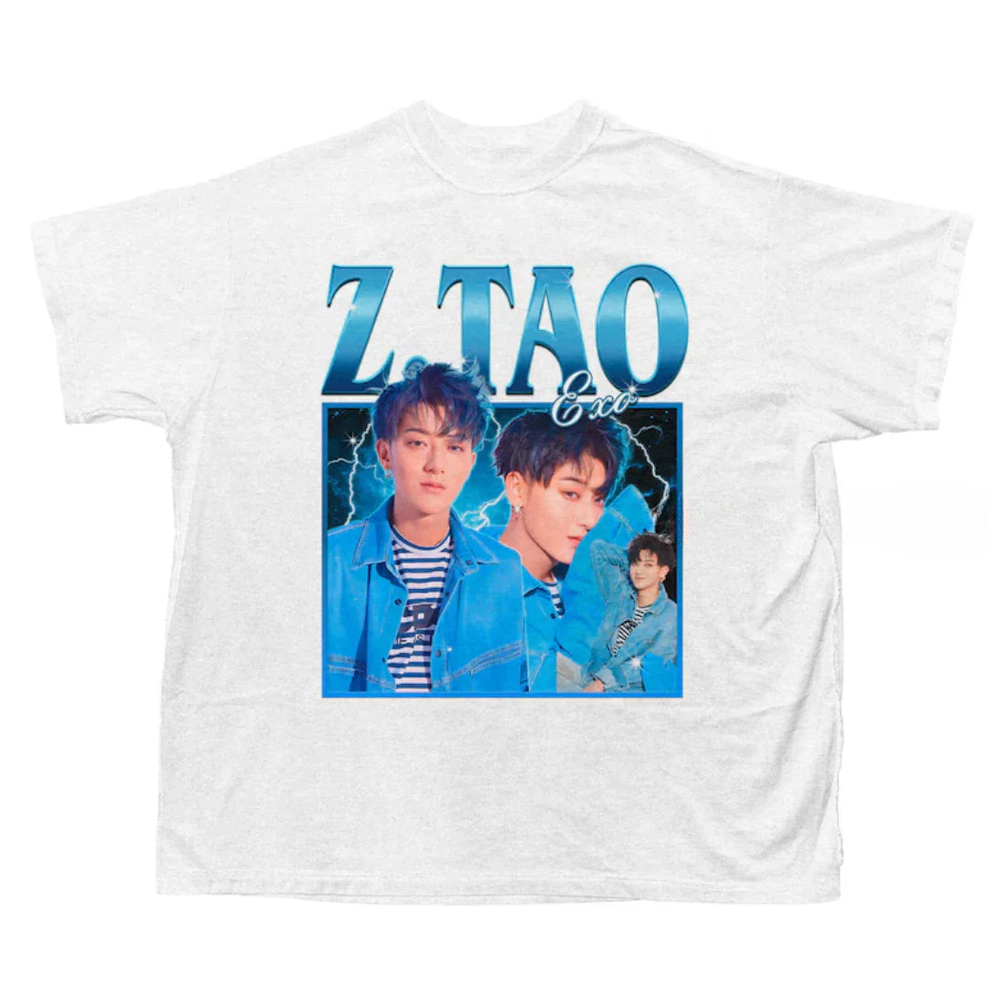 Camiseta Básica Exo Z.tao Graphic - branco