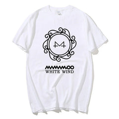 Camiseta Básica Mamamoo White Wind