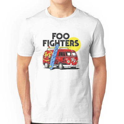 Camiseta Básica Foo Fighters Kombi