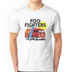 Camiseta Básica Foo Fighters Kombi