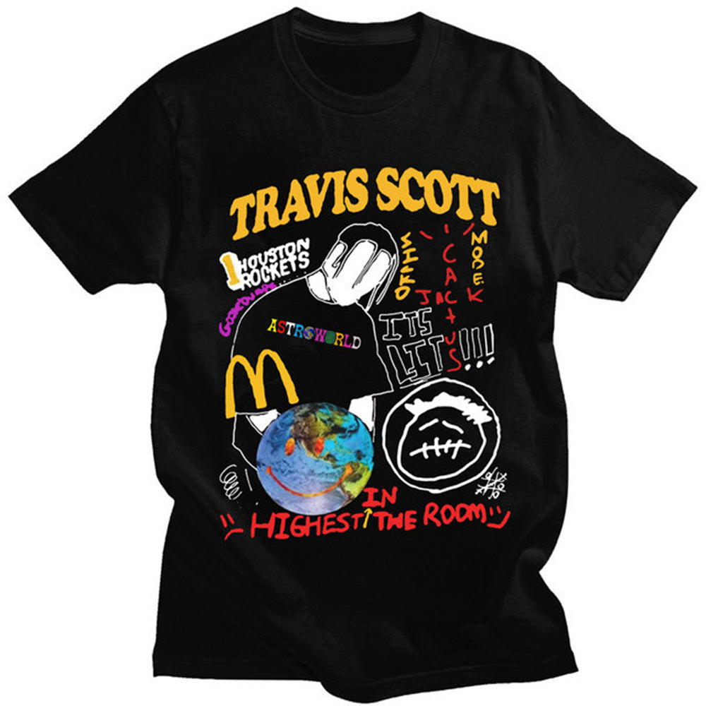 Camiseta Basica Travis Scott Astroworld