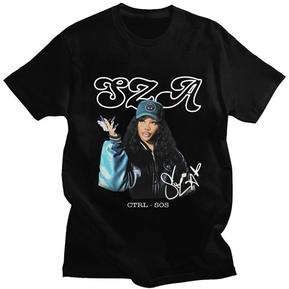 Camiseta Básica SZA Ctrl SOS