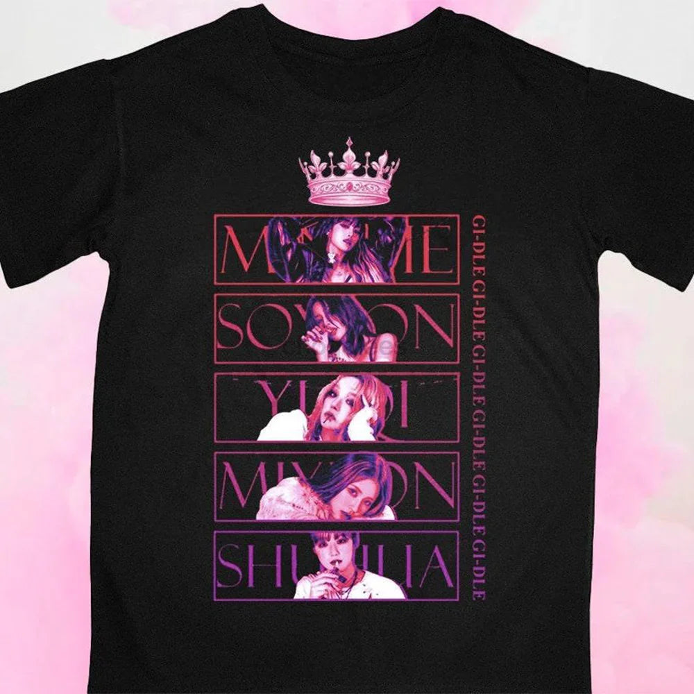 Camiseta Básica G-Idle Group