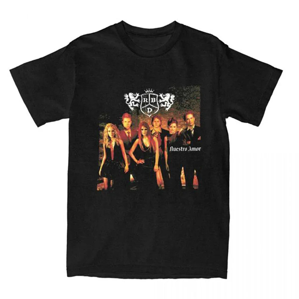 Camiseta Básica RBD Nuestro Amor