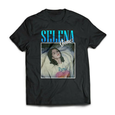 Camiseta Básica Selena Gomez Relaxing - preto
