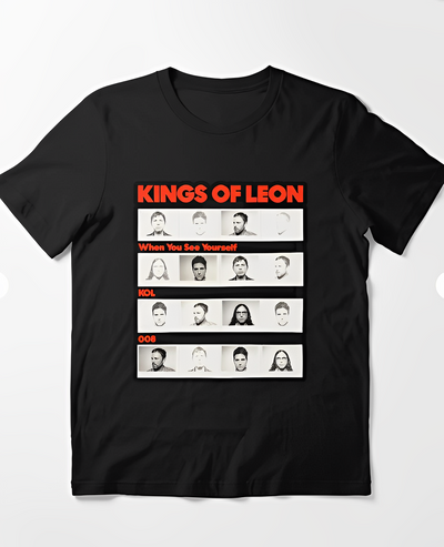 Camiseta Básica Kings Of Leon 008