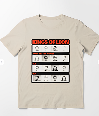 Camiseta Básica Kings Of Leon 008