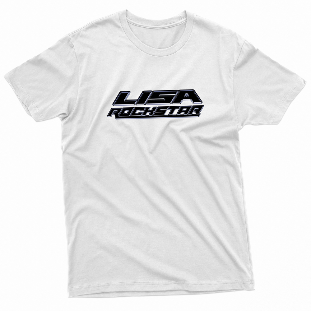 Camiseta Básica Lisa Rockstar Logo