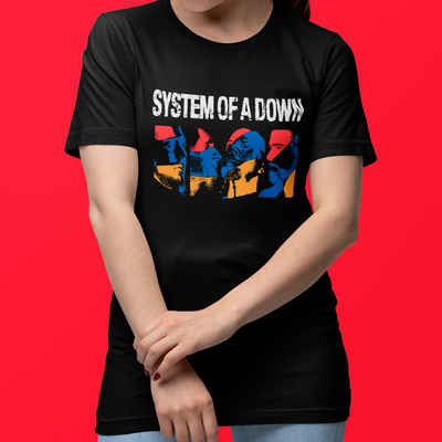 Camiseta Básica Sistem Of A Down S.O.A.D