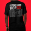 Camiseta Básica Sistem Of A Down Wake Up Stadium Tour