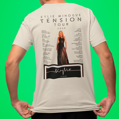 Camiseta Básica Kylie Minogue Tension Tour