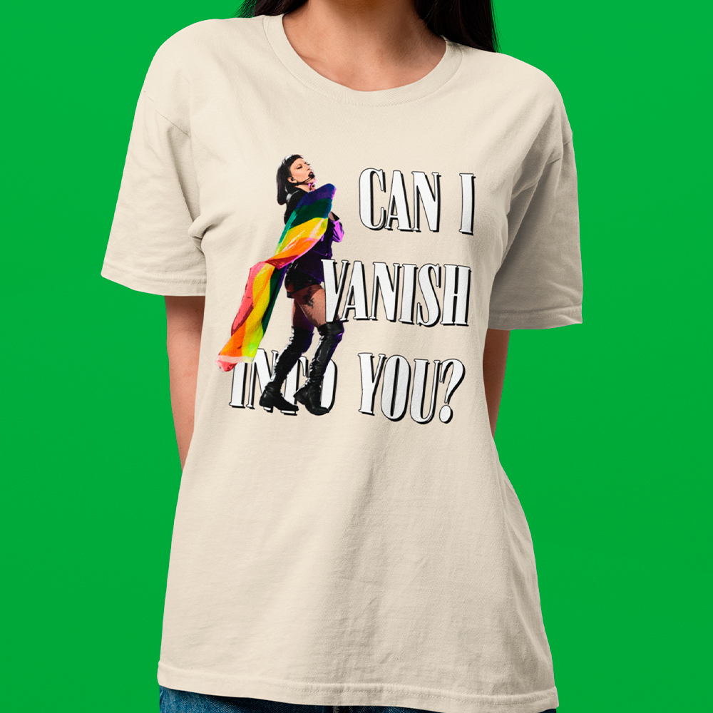 Camiseta Básica Lady Gaga Vanish Into You
