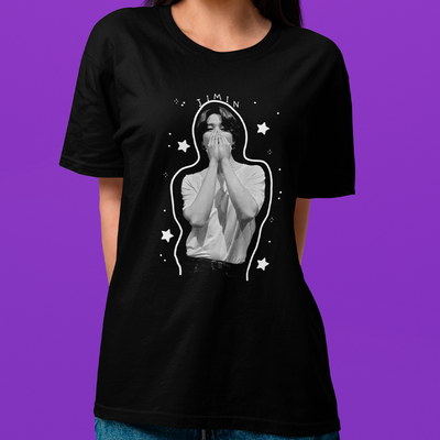 Camiseta Básica Jimin BTS Stars