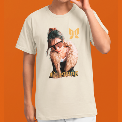 Camiseta Básica Aespa Ningning Butterfly