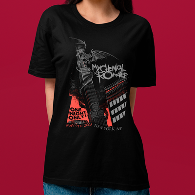 Camiseta Básica My Chemical Romance One Night Only