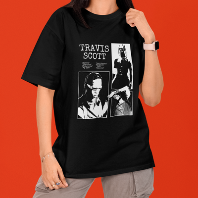 Camiseta Oversized Travis Scott Style